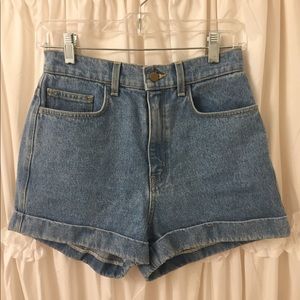 American Apparel High waist short